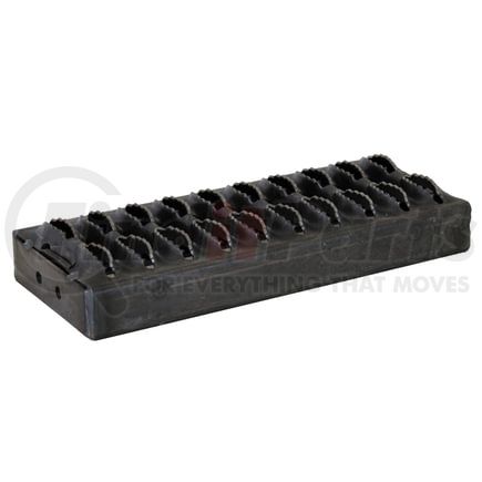 Buyers Products 3013531 Carbon Steel Step, 12" W x 4-3/4" Diamond Deck-Span Tread, Plain