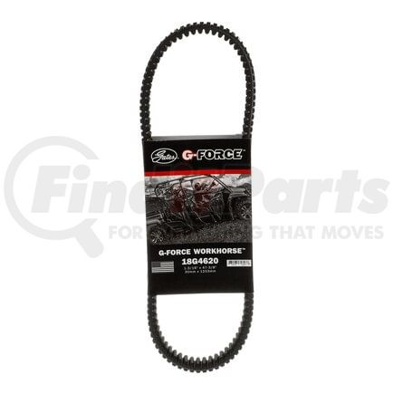 Gates 18G4620 G-Force Continuously Variable Transmission (CVT) Belt