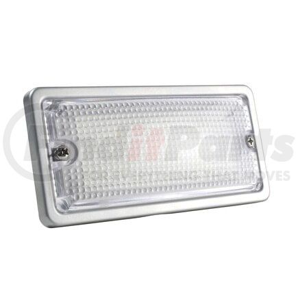 Grote 61861 Courtesy and Dome Rectangular LED Lamp, Courtesy, Rectangular, 6 Diodes, Flush-Mount 9 to 30-Volt, 300 Lumens, White