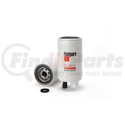 Fleetguard FS19732 Fuel/Water Separator, Spin-On