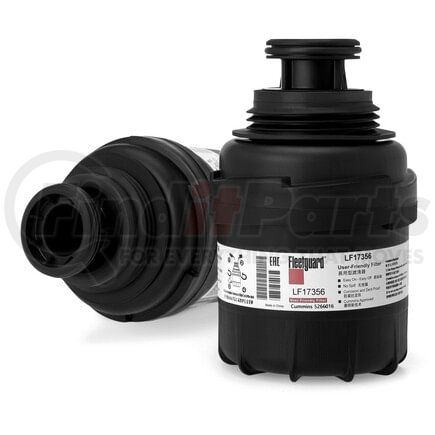 Fleetguard LF17356 Lube Filter, Spin-On