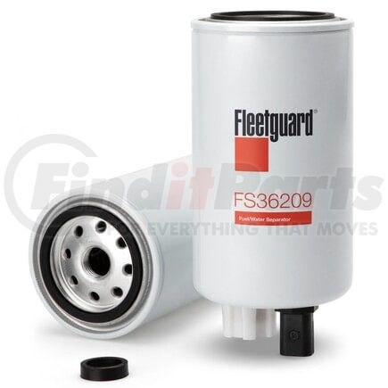 Fleetguard FS36209 Fuel/Water Separator, Spin-On, StrataPore