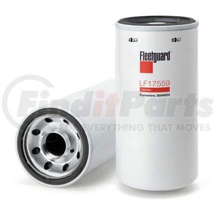Fleetguard LF17559 Lube Filter, Spin-On