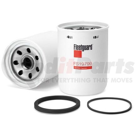 Fleetguard FS19799 Fuel/Water Separator, Spin-On