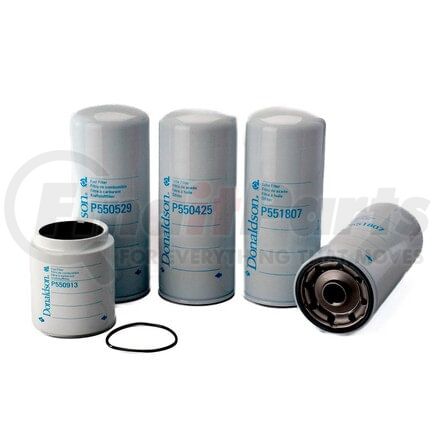 Donaldson P559106 Fuel Filter Kit - Spin-On Design, with Water Separator and Lube