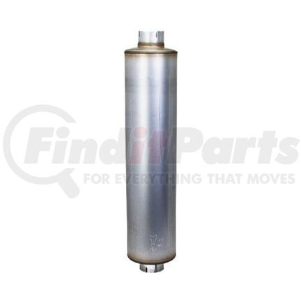 Donaldson M085171 Exhaust Muffler - Steel, 40.00 in. Overall length, Round Style