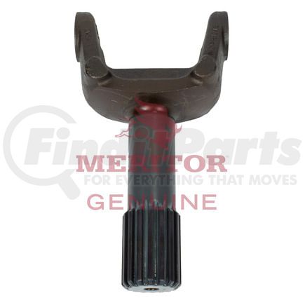 Meritor 25RYSM48-11 Drive Shaft Yoke Shaft, 2.06 in. Bearing Cap Diameter, 3.000 in. Spline Diameter, 16 Splines
