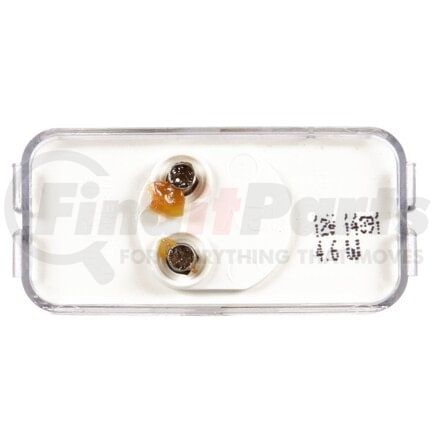 Truck-Lite 15208 License Plate Light - 15 Series, Incandescent, Rectangular, Bracket Mount, PL-10, 12V