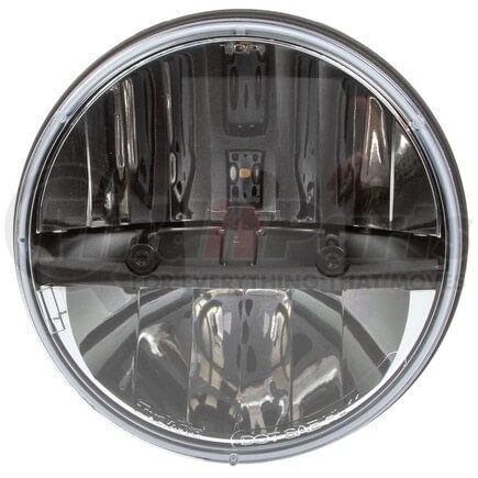 Truck-Lite 27270C Complex Reflector - 7" Round LED, 2 Diodes Headlight, Polycarbonate Lens, E-Coat Aluminum, 12-24V