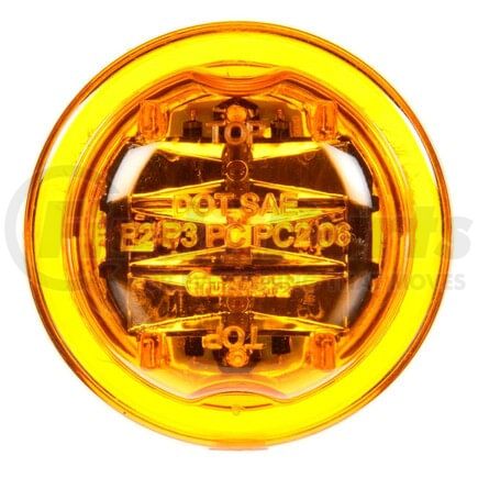 Truck-Lite 10275Y 10 Series Marker Clearance Light - LED, PL-10 Lamp Connection, 12v
