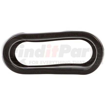Truck-Lite 60700 60 Series Lighting Grommet - Open Back, Black PVC, For 60 Series and 2 x 6 in. Lights