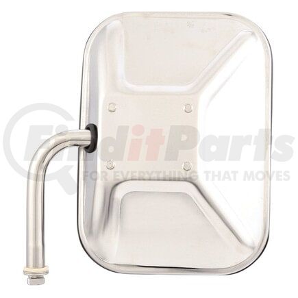 Truck-Lite 97662 Door Mirror - 7.5 x 10.5 in., Silver Stainless Steel, Flat Mirror, Universal