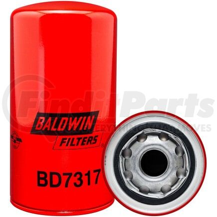 Baldwin BD7317 Engine Oil Filter - Dual-Flow Lube Spin-On used for Carrier Refrigeration Units