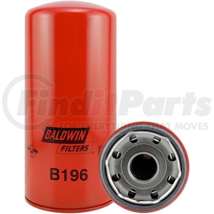 Baldwin B196 Engine Oil Filter - Full-Flow Lube Spin-On used for Cummins Engines