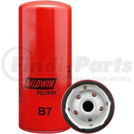 Baldwin B7 Engine Oil Filter - Full-Flow Lube Spin-On used for Chevrolet, GMC Trucks, Buses