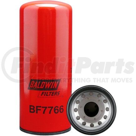 Baldwin BF7766 Fuel Filter - Spin-on used for Various Truck Applications