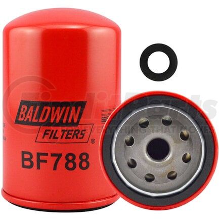 Baldwin BF788 Fuel Filter - Secondary Fuel Spin-on, Standpipe, Integral Gasket
