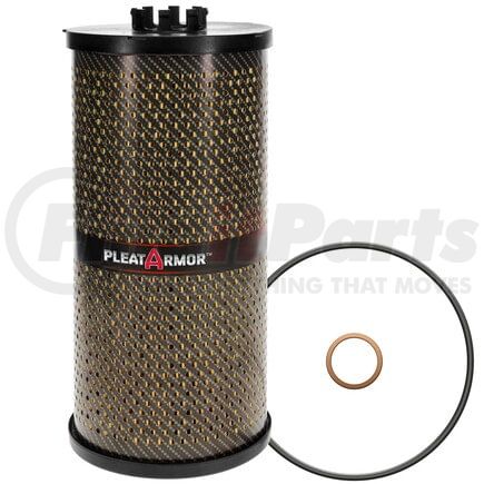 Baldwin P7505 Engine Lube Oil Filter Element - Offset By-Pass Valve, with Attached Gasket
