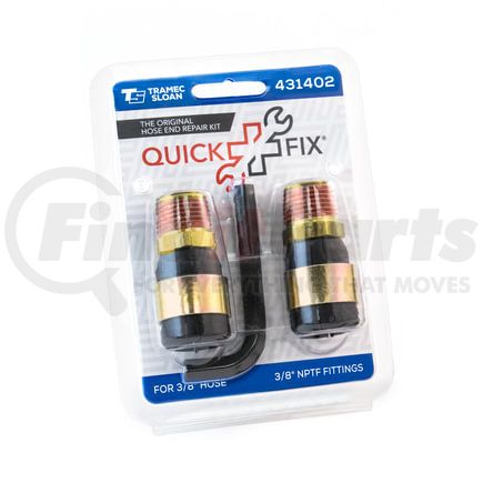 Tramec Sloan 431402-100 Quick-Fix Kit – For 3/8" Hose with 3/8" Fittings, BULK