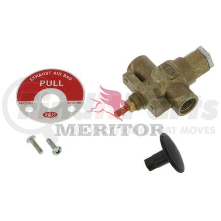 Meritor RSL17610 Trailer Brake Control Valve, 3/8 in. Inlet Port, 3/8 in. Outlet Port