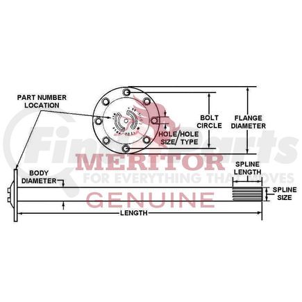 Meritor 3202L9372