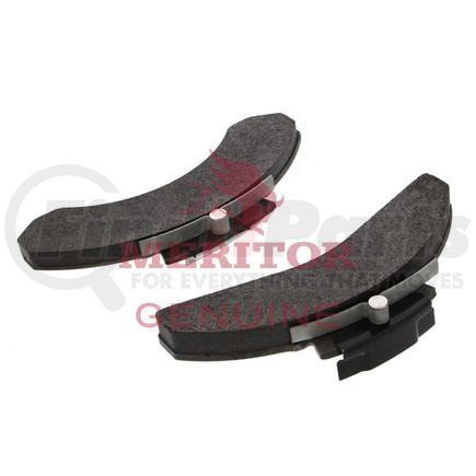 Meritor KIT15616PM Disc Brake Pad Kit, ADB, 11 5/8 in. Backing Plate Width, Single Piston Caliper, ADB1560 Model