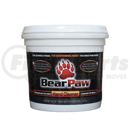 Bearpaw BP664 Bear Pawâ„¢ Non-Toxic Deep Cleaning Hand Cleaner, 40 oz. Tub (Case of 6)