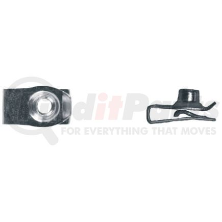 Disco Automotive Hardware 2969PK BLK EXTRUDED U NUTS