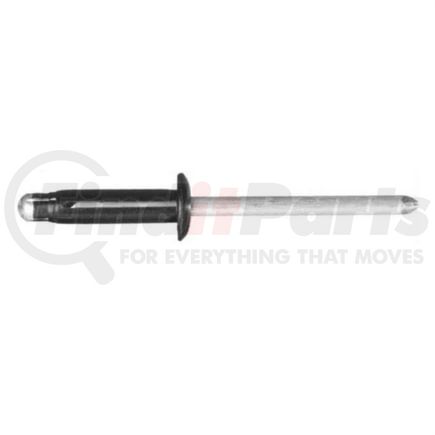 Disco Automotive Hardware 9278MT BLK ALUM RIVETS