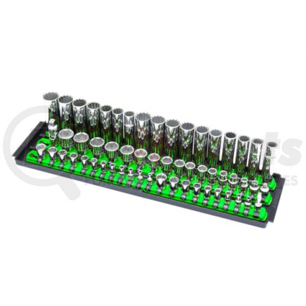 Ernst 8481 3 Rail Twist Lock Socket Boss 18", Green - 1/4", 3/8" & 1/2"