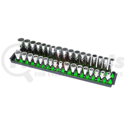 Ernst 8487 2 Rail Twist Lock Socket Boss 18", Green- 1/2"