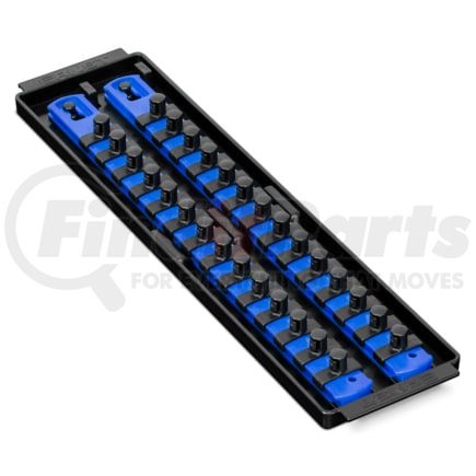 Ernst 8496 2 Rail Twist Lock Socket Boss 13", Blue - 3/8"