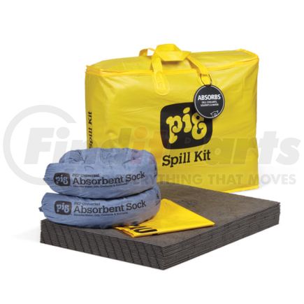 New Pig Corporation 45300 Multi-Purpose Spill Kit - 5 Gallon Carrying Bag, Universal, Yellow