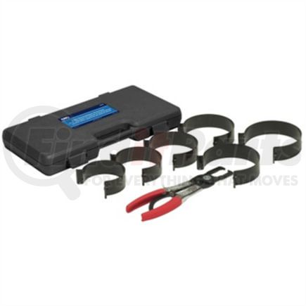 OTC Tools & Equipment 4838 6-Piece Piston Ring Compressor Set with Ratcheting Lock Pliers for 2-7/8" to 4-3/8" Diameters