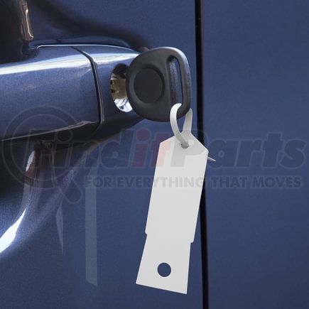 Petoskey Plastics FB-P9933-23 (1000) Key Tags, White