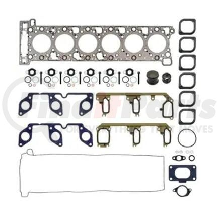 Detroit Diesel A4710161420 Engine Cylinder Head Gasket with Pipes (2), Seals (7), and O Ring (1)