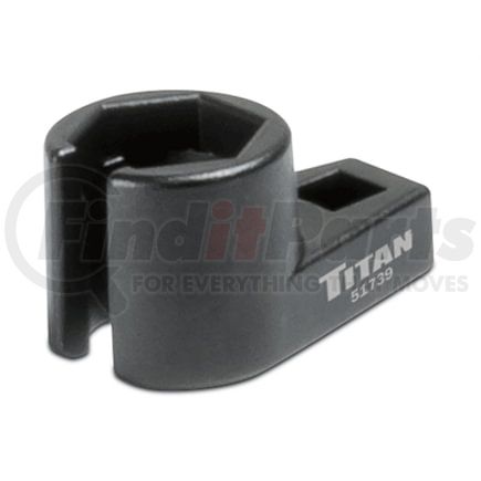 Titan 51739 Offset Oxygen Sensor Socket Ideal for Professional Vehicle Specialty Tools Use