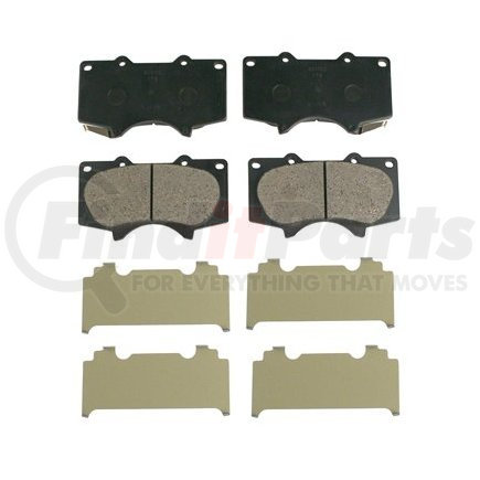 Beck Arnley 089-1678 PREMIUM BRAND BRAKE PADS