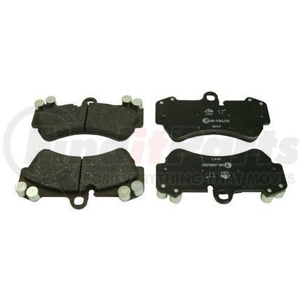 Beck Arnley 089-1760 PREMIUM BRAND BRAKE PADS