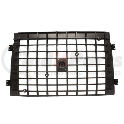 Volvo 82379552 Radiator Grille - ABS Plastic, Black Finish, Chrome Accents, for Volvo VHD/VAH Series Trucks