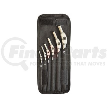 Bondhus Corp. 00010 Bondhus 00010 Hex Pro™ Pivot Head Metric Hex Wrench Set 3-10mm, 6 Pieces