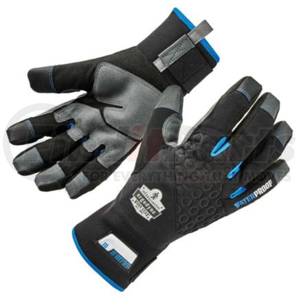 Ergodyne 17374 Ergodyne® ProFlex® 817WP Thermal Waterproof Utility Gloves, Black, Large