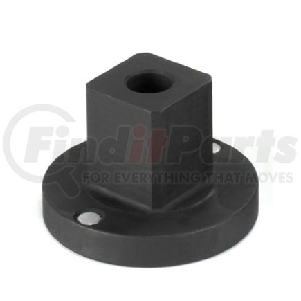 Grey Pneumatic 1138RA 1/4" Female End x 1/2" Male End Sleeve Type Low-Profile Reducing Adapter
