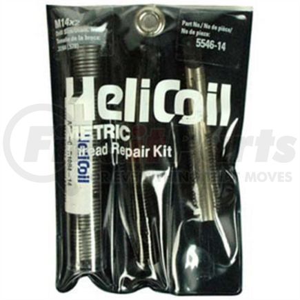 Heli-Coil 5546-14 Thread Repair Kit - M14x2, with Tap, Installation Tool, 6 Inserts, 37/64" Drill Bit