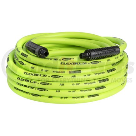 Legacy Mfg. Co. HFZ3850YW2 Air Compressor Air Hose - 3/8 in. x 50 ft., Hybrid Polymer/Green, 300 psi