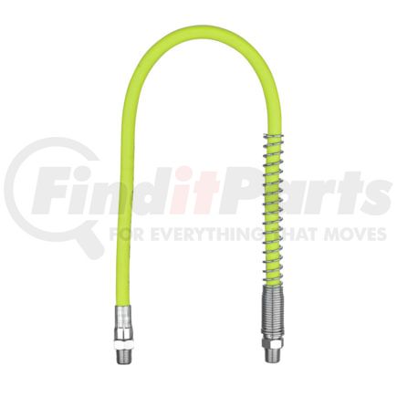 Legacy Mfg. Co. L2955FZSP Flexzilla 18" Grease Hose, 1/8" MNPT Spring Guard