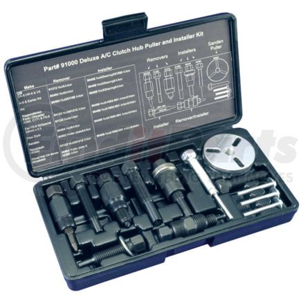 Mastercool 91000A Deluxe A/C Clutch  Hub Puller/Installer Kit
