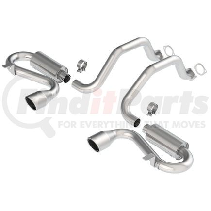 Borla 140017 Cat-Back Exhaust System - S-Type Classic