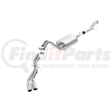 Borla 140652 Cat-Back Exhaust System - S-Type