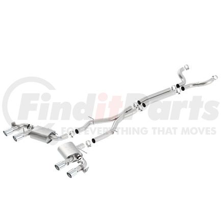 Borla 140727 Cat-Back Exhaust System - ATAK®